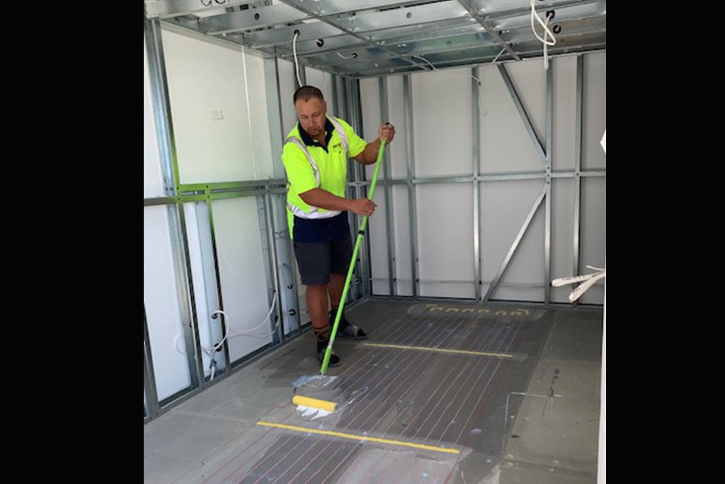 underfloor heating