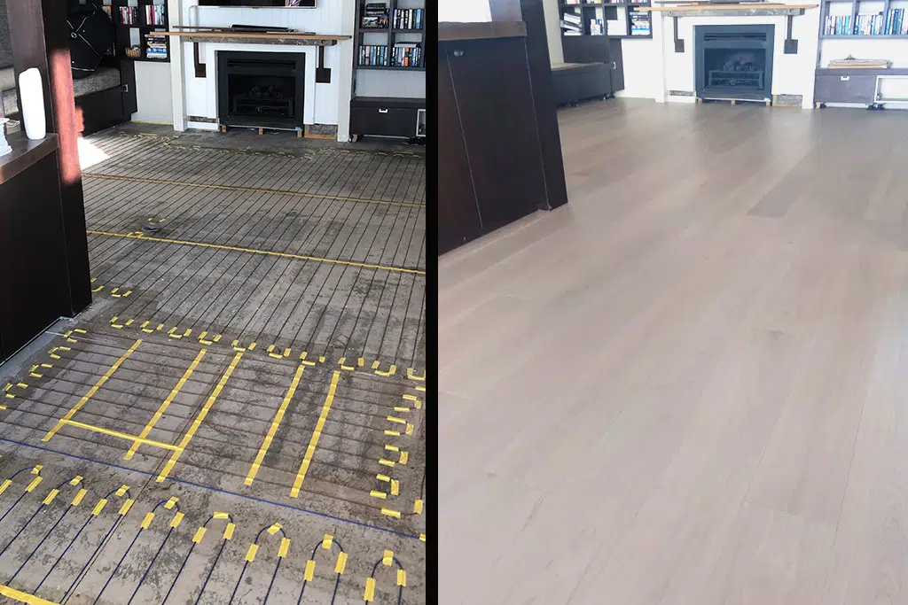 underfloor heating