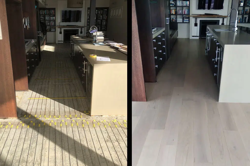 underfloor heating